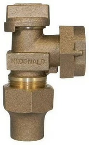 Buy 👏 A.Y. McDonald 1 in. Flared x Meter Angle Light Weight Ball Valve ⌛