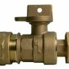 Coupon 🥰 A.Y. McDonald 3/4 in. Compression x Meter Flanged Straight Ball Valve Lead Free 😀