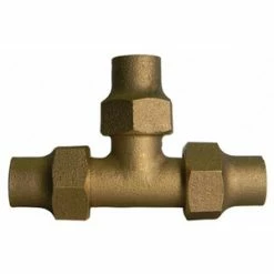 Buy 🔥 A.Y. McDonald 1-1/2 in. Flared Water Service Brass Tee 👏