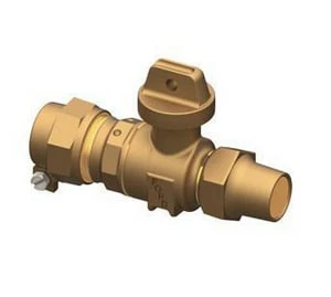 Coupon ๐ A.Y. McDonald 1 in. PEP x Flared Brass Ball Curb Stop ๐