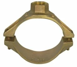 Outlet ⭐ A.Y. McDonald 6 x 1-1/2 in. CC Brass Saddle ⭐