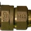 Hot Sale 👏 A.Y. McDonald 1 in. Compression x MNPT Brass Straight Coupling 🤩