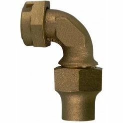 Buy 🔥 A.Y. McDonald 3/4 in. Meter Swivel x CTS Compression Water Service Brass Quarter Bend 🤩