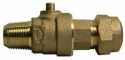 Promo 🔥 A.Y. McDonald 1 in. CC x Compression Brass Ball Corp Valve 😀