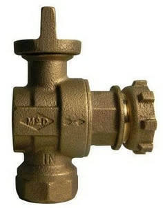 Coupon 👏 A.Y. McDonald 1 x 3/4 in. FNPT x Yoke Angle Valve 🥰