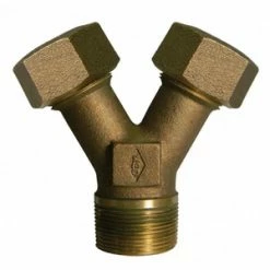 Flash Sale 🎉 A.Y. McDonald 2 x 2 x 1 in. MNPT x CTS Compression Brass Wye 💯