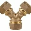Coupon 😍 A.Y. McDonald 1 x 3/4 x 3/4 in. Q CTS Compression Water Service Brass Wye Branch 🎁