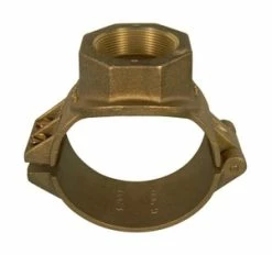 Coupon 🔔 A.Y. McDonald 8 x 2 in. Hinged Brass Saddle 🎉