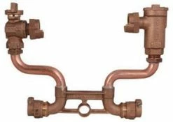Deals ⭐ A.Y. McDonald 7 in. Copper 5/8 x 3/4 in. Meter Setter Horizontal 3/4 in. Mac-Pac Compression Inlet/Outlet Ball Valve x Dual Check ✨
