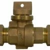 Discount 🥰 A.Y. McDonald 2 in. CTS Compression Brass Curb Stop Minneapolis Pattern 🧨