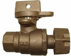 Hot Sale 🛒 A.Y. McDonald 3/4 in. Brass FIP x Meter Straight Ball Valve 🤩