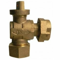 Cheapest 😉 A.Y. McDonald 3/4 in. CTS x Meter Swivel Angle Supply Stop Valve with Lock Wing 🤩