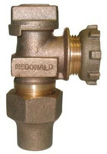 Promo 🤩 A.Y. McDonald 74602 1 in. CTS Compression x CTS Compression Angle Supply Stop Valve ⌛