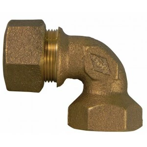 Wholesale ๐ฏ A.Y. McDonald 3/4 in. CTS x FNPT Straight Brass 90 Degree Bend ๐