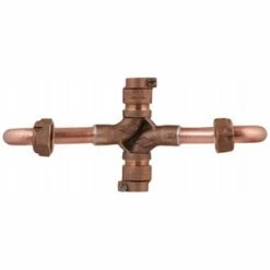 Best Sale 🧨 A.Y. McDonald 5/8 x 3/4 in. Brass H-Style Insetter Left Hand ⭐