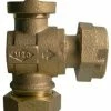 Best Pirce 🎉 A.Y. McDonald 3/4 in. CTS x Meter Swivel Brass and Rubber Angle Ball Valve Curb Stop ⭐