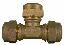 Best reviews of 🔔 A.Y. McDonald 1 x 1 x 3/4 in. CTS Compression Water Service Brass Reducing Tee 😀
