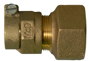 Outlet โค๏ธ A.Y. McDonald 1 in. PEP x Female Brass Straight Coupling ๐