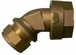 Flash Sale 🛒 A.Y. McDonald 1-1/2 in. Female Flare Swivel x CTS Water Service Brass Bend 🛒