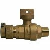 Flash Sale 🌟 A.Y. McDonald 3/4 x 3/4 in. CTS Compression x MNPT Brass Ball Valve Curb Stop 🌟
